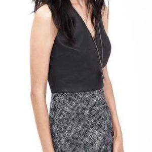 *FINAL SALE!!* Banana Republic Faux Leather Dress